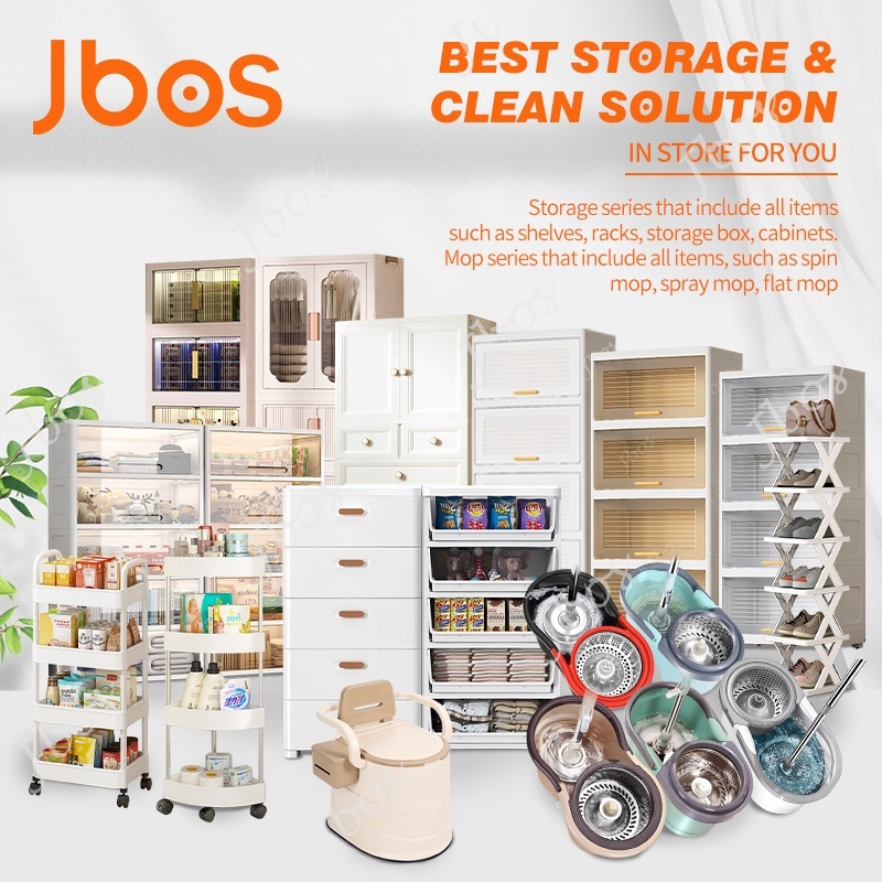 Jbos 3/4 Layer Bathroom Gap Organizer Rack With Wheels Bath Rolling Trolley Storage Corner Shelf