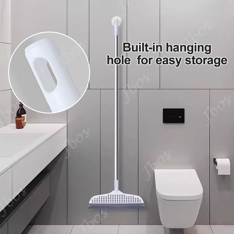 Jbos Rubber Magic Broom Floor Wiper Squeegee Floor Wiper Squeegee Remove Dirt and Hair Cleaning Tool
