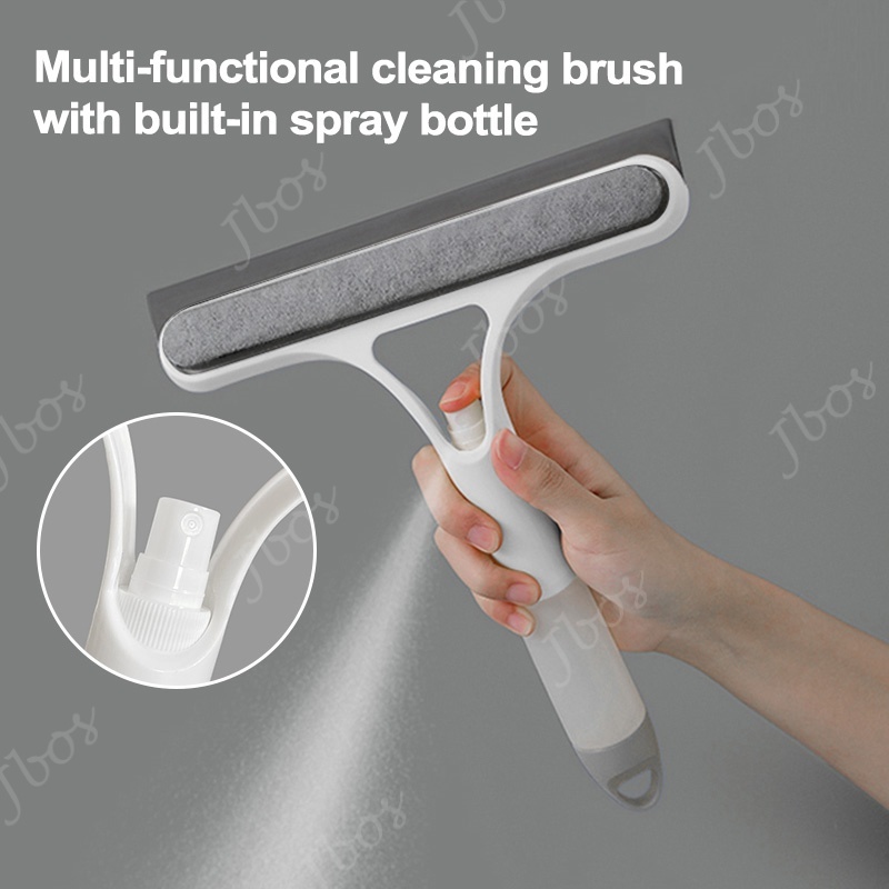 Jbos Glass Window Squeegee With Spray Silicone Rubber Water Scarper Cleaning Tools Wiper For Window