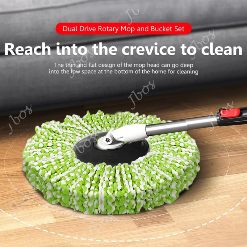 Jbos Mop With Spinner For Floor Cleaning Spin Tornado Mops 360 Wet And Dry Rotating Mop With Bucket