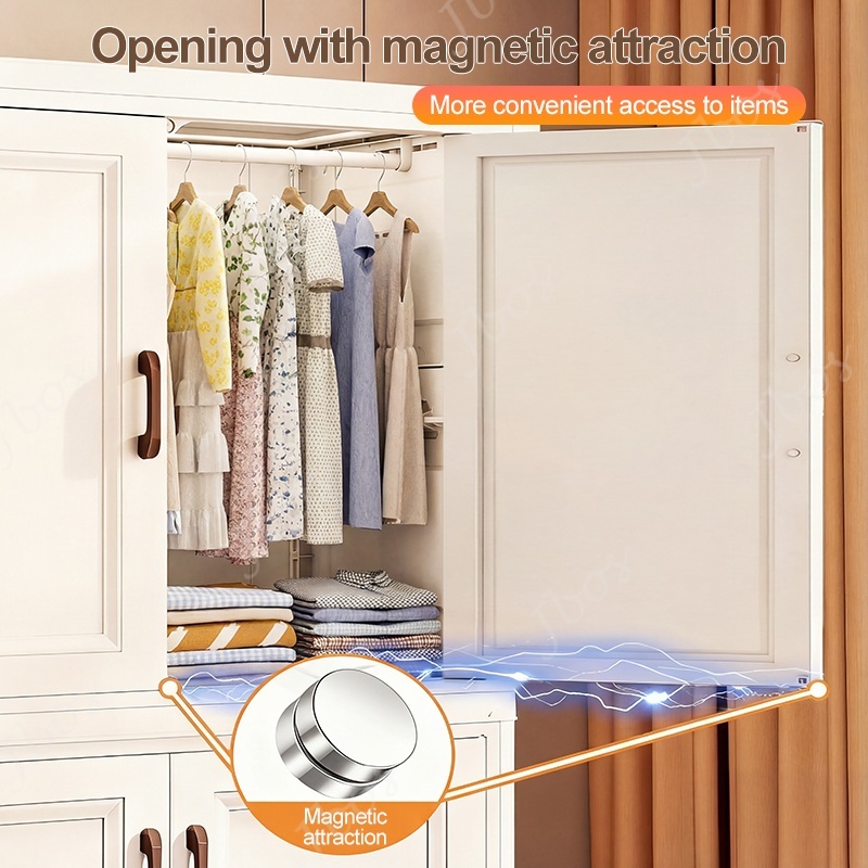 Jbos Foldable Megabox Wardrobe Cabinet For Clothes Straight-through Clothes Cabinet Organizer