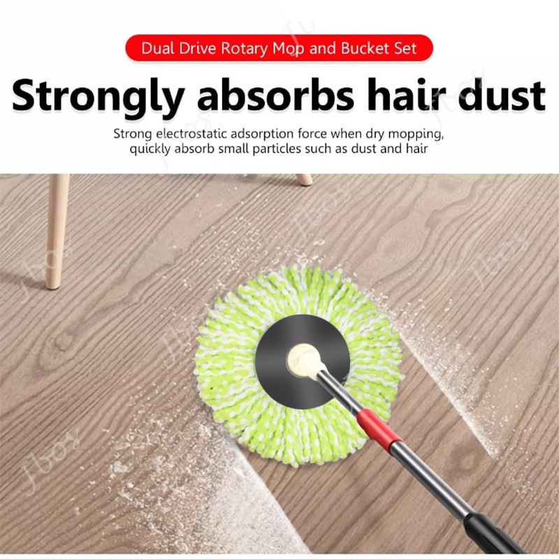 Jbos Mop With Spinner For Floor Cleaning Spin Tornado Mops 360 Wet And Dry Rotating Mop With Bucket