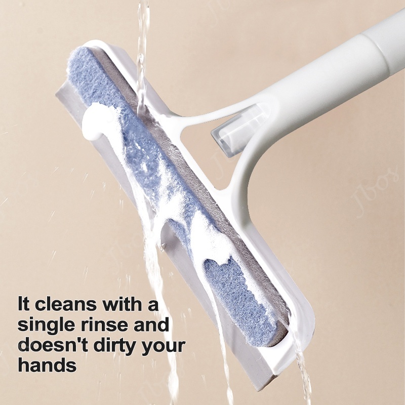 Jbos Glass Window Squeegee With Spray Silicone Rubber Water Scarper Cleaning Tools Wiper For Window