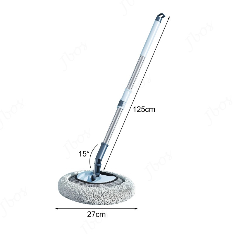 Jbos Car Wash Brush Mop Retractable Rotatable Mop Rod Thickened Microfiber Car Cleaning Tool