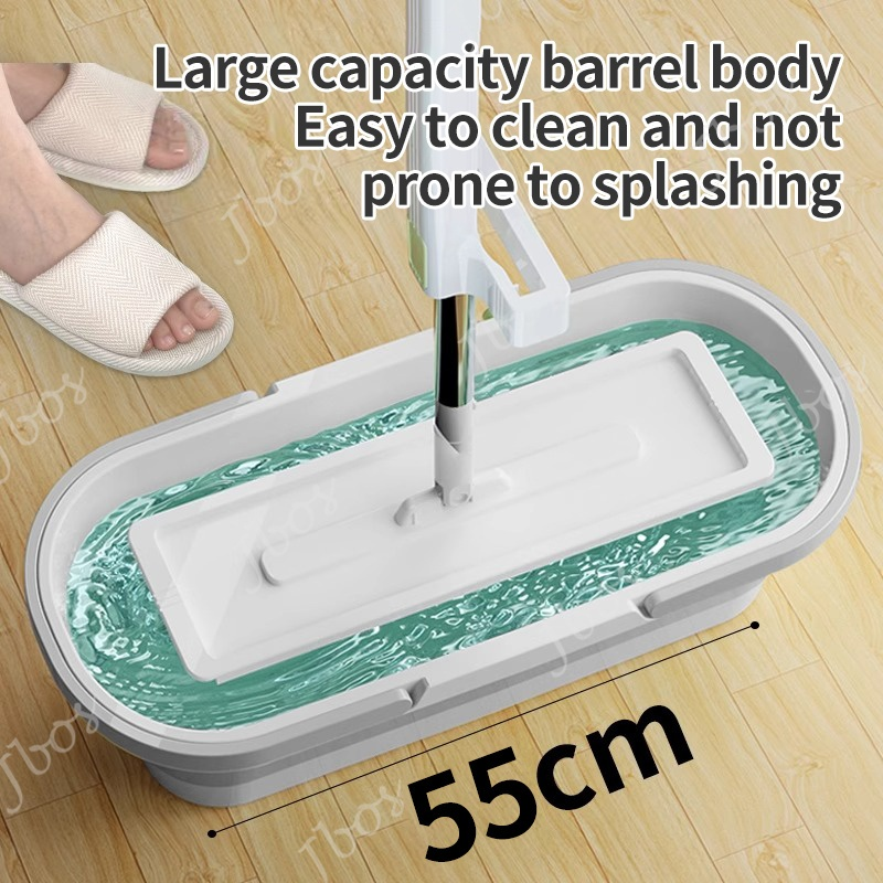 Jbos Collapsible Bucket Folding washing mop bucket portable Multipurpose Container Water Dipper