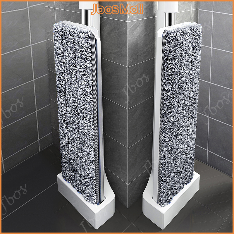 Jbos Flat Mop Free Hand Washing 42cm Mop 360 Rotating Lengthen Squeeze Mop Microfiber Floor Cleaning