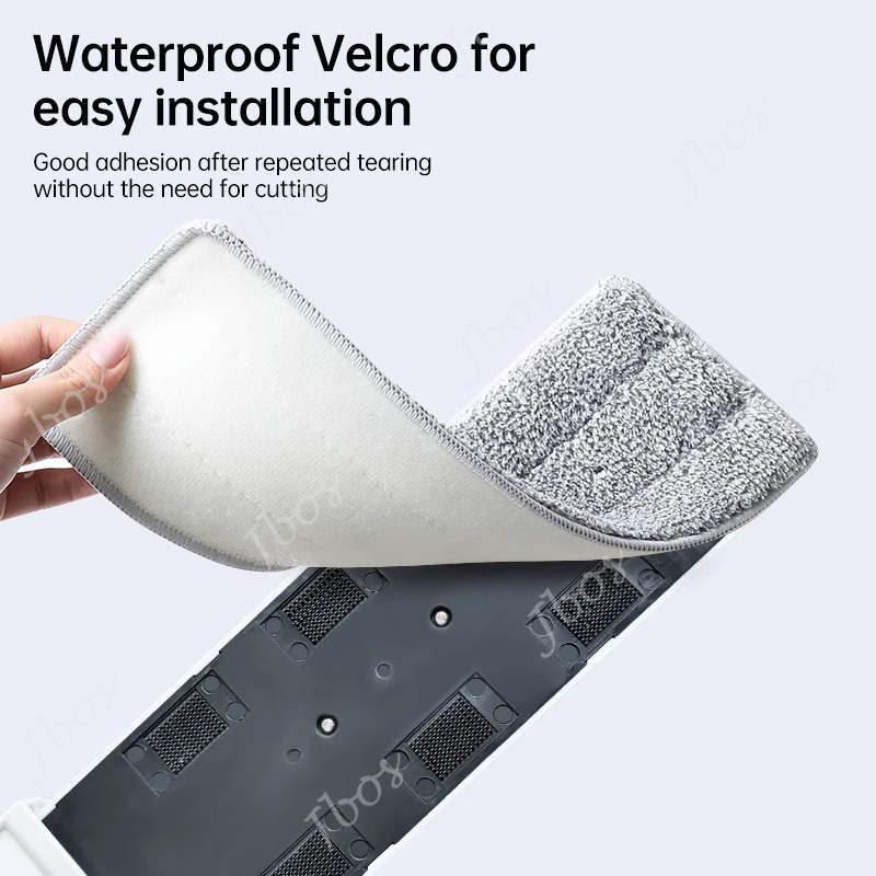 Jbos Flat Mop Free Hand Washing 42cm Mop 360 Rotating Lengthen Squeeze Mop Microfiber Floor Cleaning