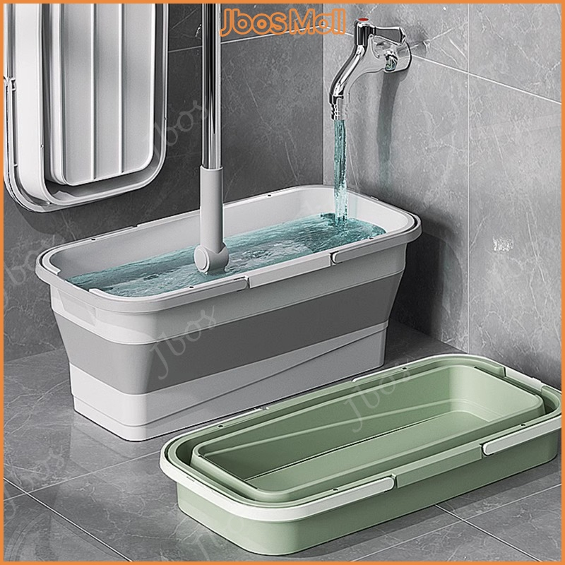 Jbos Collapsible Bucket Folding washing mop bucket portable Multipurpose Container Water Dipper