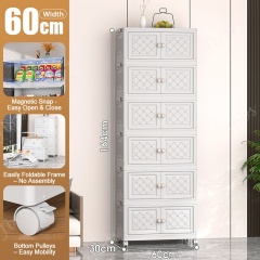 60cm-White-6 Tiers