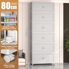 80cm-White-6 Tiers
