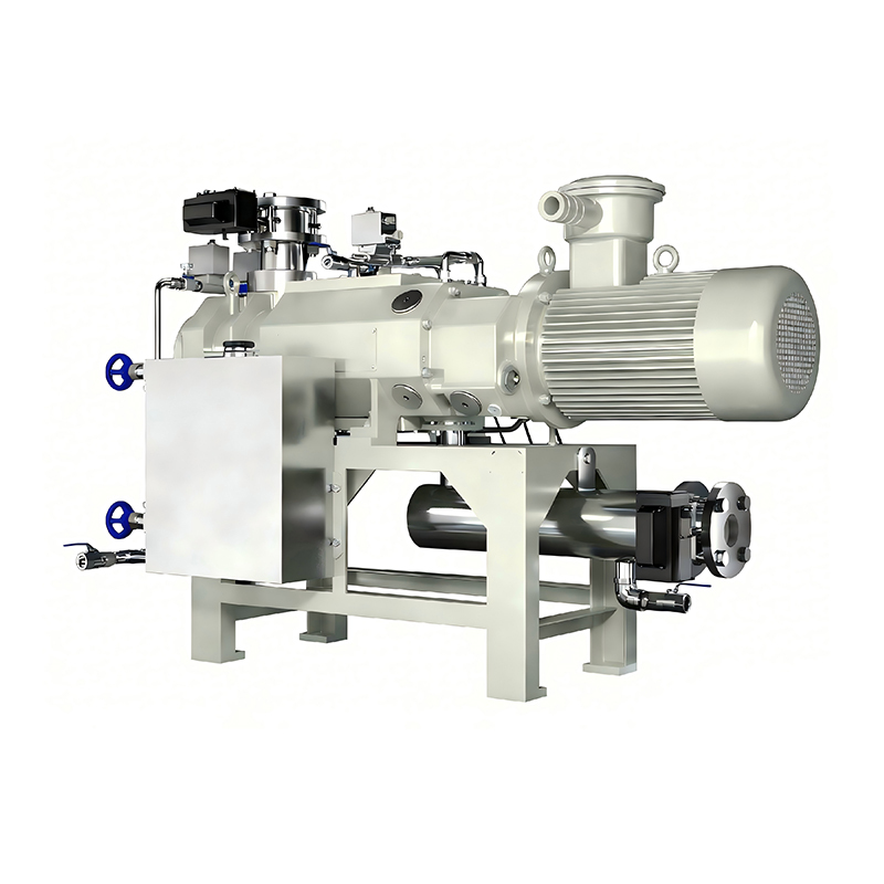 Dry screw vacuum pump