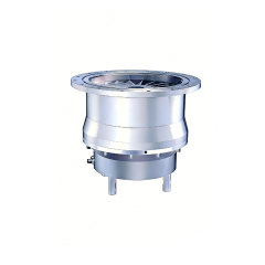 Oil-lubricated molecular pump