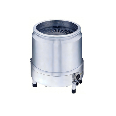 Grease-lubricated molecular pump