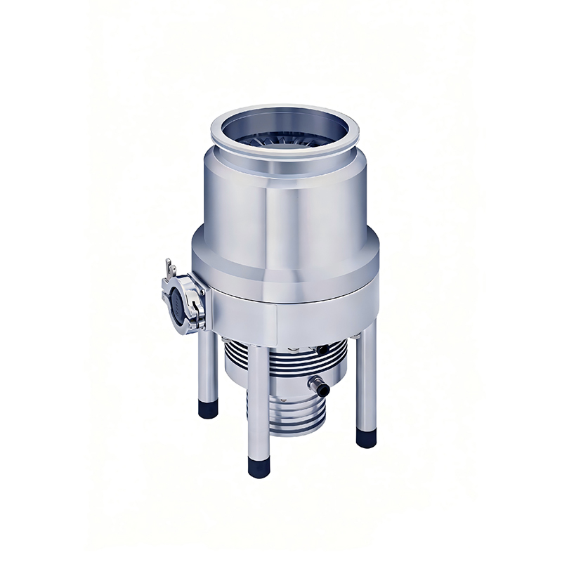 Oil-lubricated molecular pump