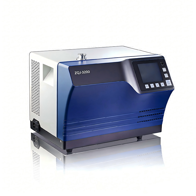 Helium mass spectrometer leak detector