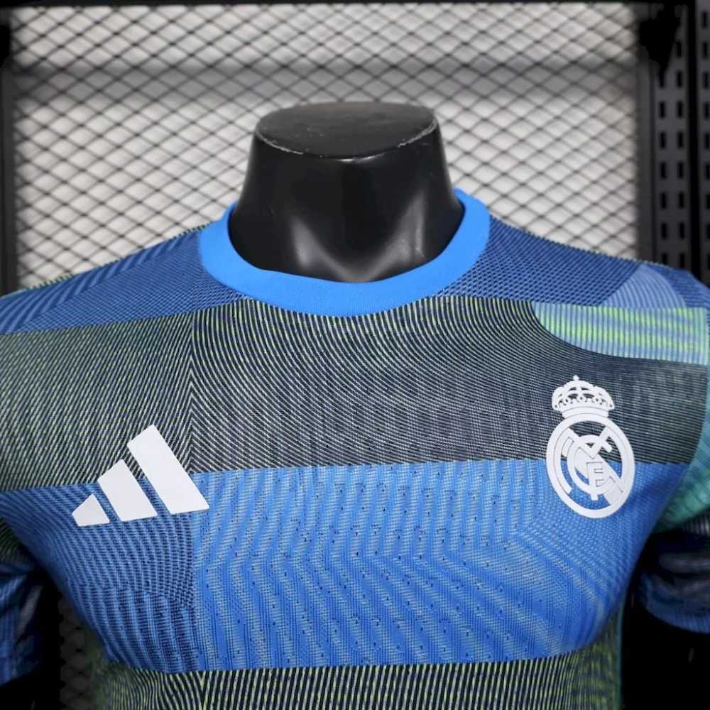 2Real Madrid 2025/26 Player Version Pre-Match Jersey