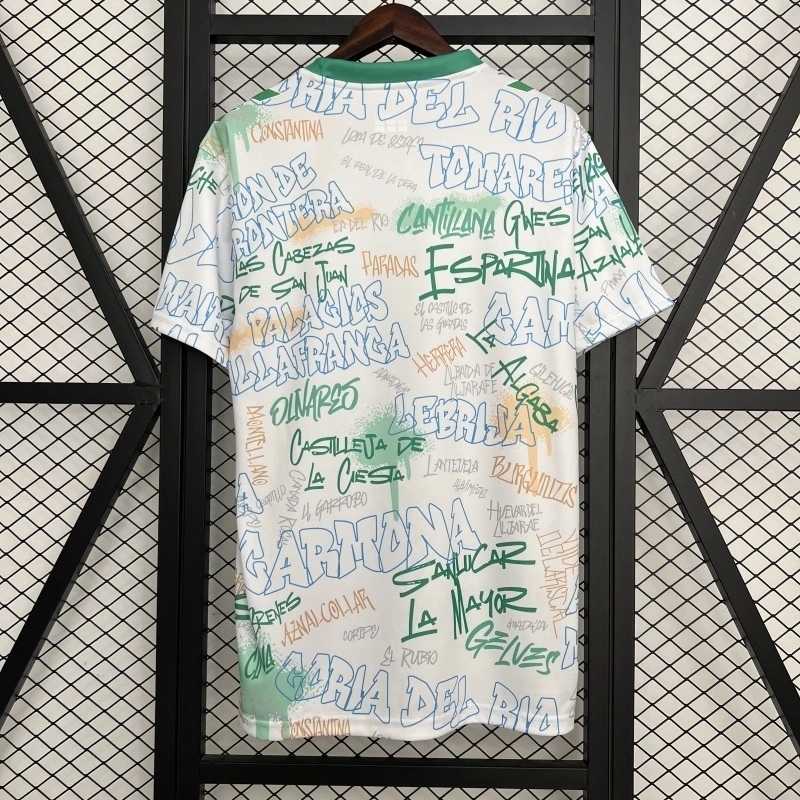 Real Betis 25/26 Special Jersey Retro Green White Custom
