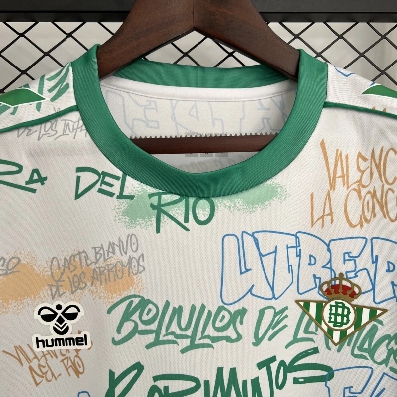 Real Betis 25/26 Special Jersey Retro Green White Custom
