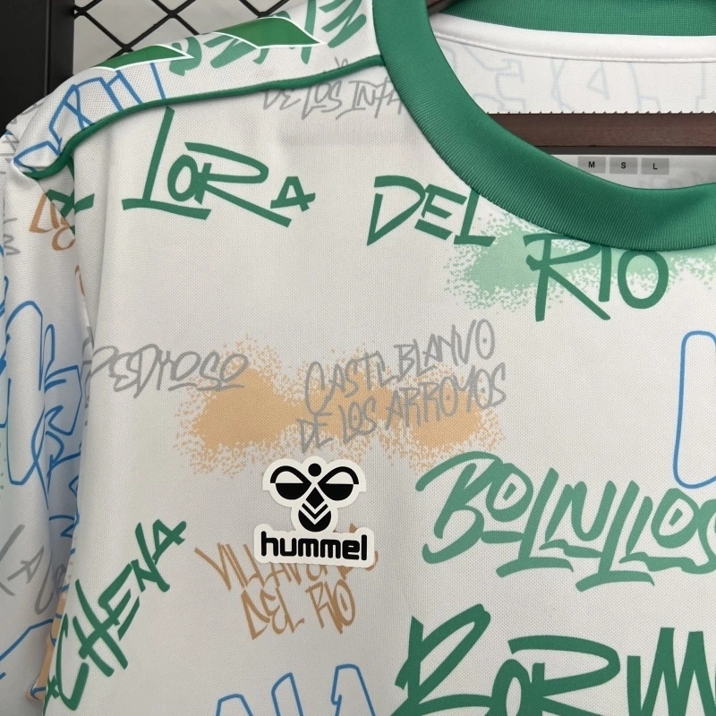 Real Betis 25/26 Special Jersey Retro Green White Custom