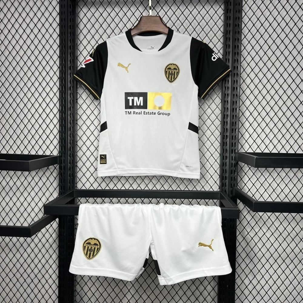 Valencia 24/25 Kids Home Kit Soft Fabric Custom Embroidery