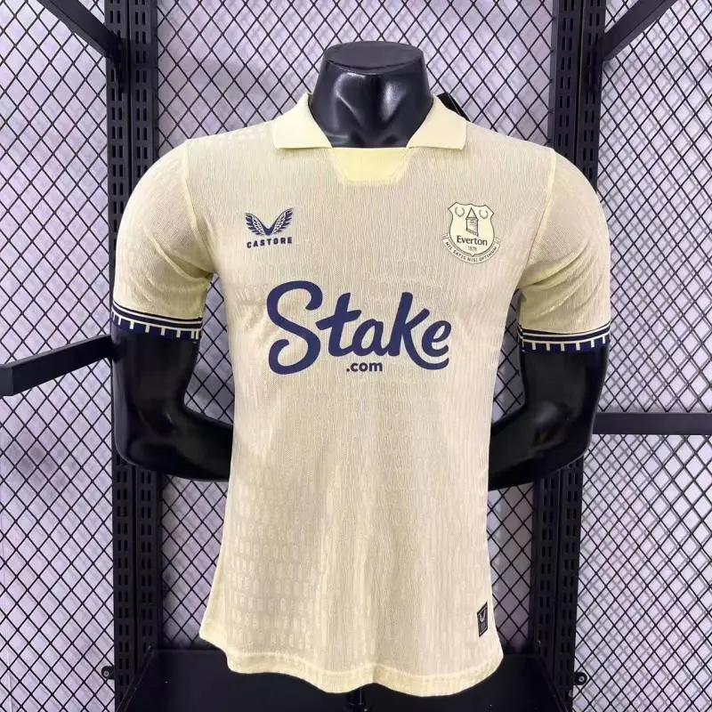 Authentic Everton Away Player Football Jersey 2025 2026