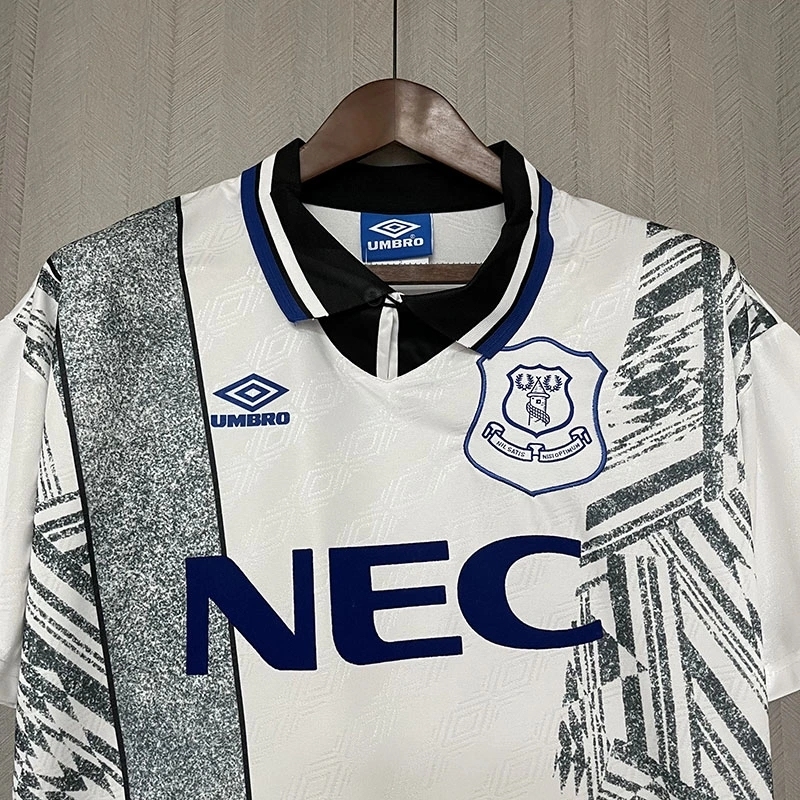 Retro Everton Away Football Jersey 1994 and 1995