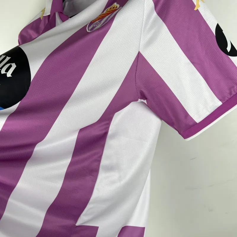 2023 24 Real Valladolid Home Fan Jersey Authentic Style