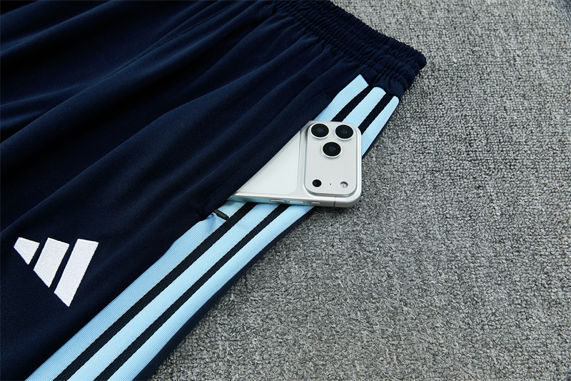 2026 27 Iconic Argentine Sapphire Blue Soccer Training Jersey