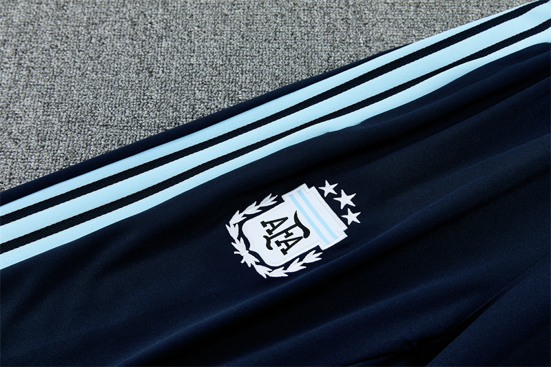 2026 27 Iconic Argentine Sapphire Blue Soccer Training Jersey