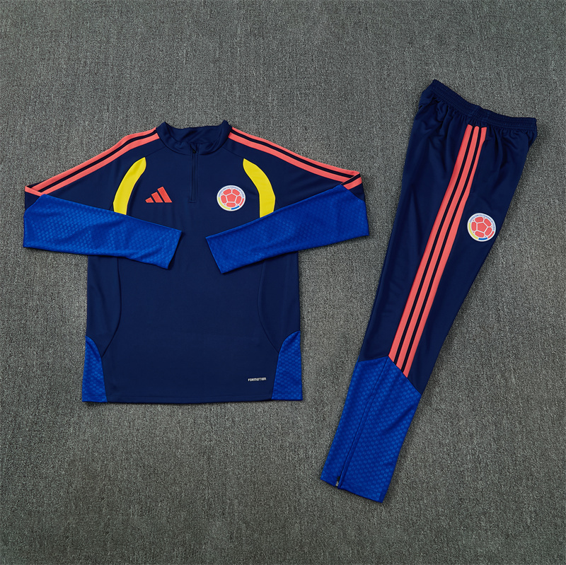 Colombian Royal Blue Soccer Training Jersey 2026 27 Season