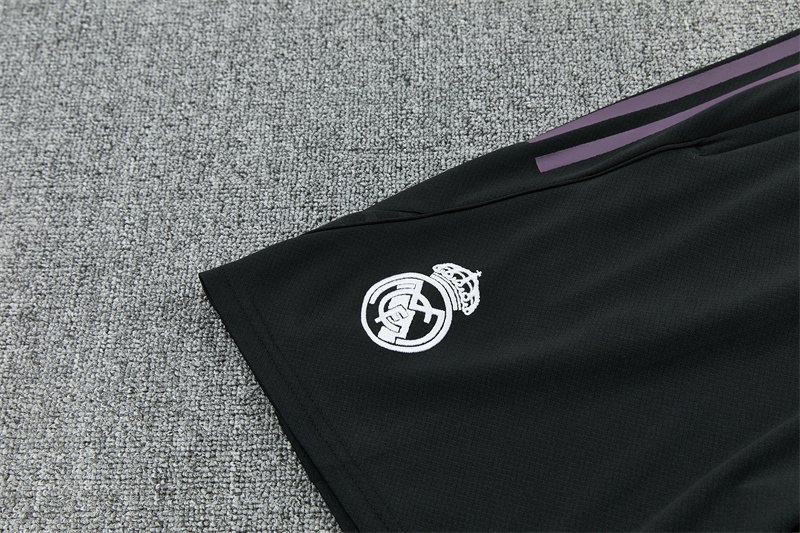 Iconic 2026 27 Short Sleeve Real Madrid Purple Training Jersey