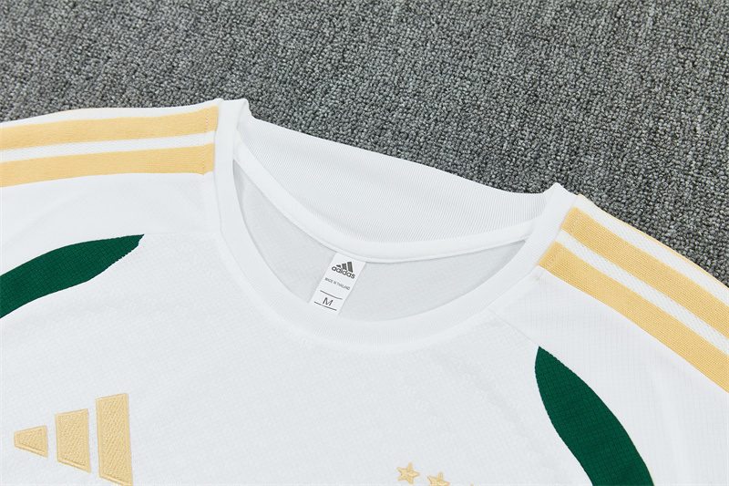Elegant 2026 27 Short Sleeve Italian White Soccer Training Jersey