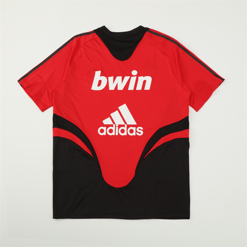 AC Milan Red Short Sleeve Retro Training Jersey 2008 2009