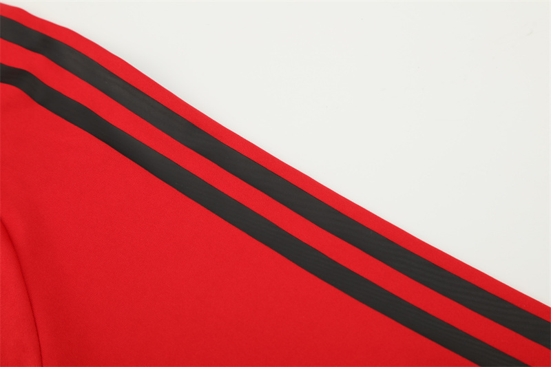 AC Milan Red Short Sleeve Retro Training Jersey 2008 2009