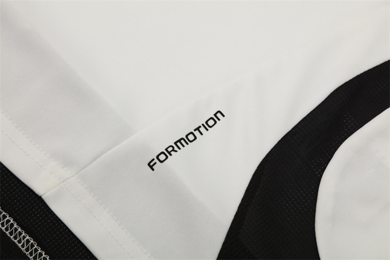 Real Madrid 2006 2007 White Retro Short Sleeve Training Jersey