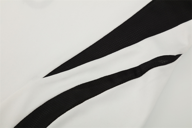 Real Madrid 2006 2007 White Retro Short Sleeve Training Jersey
