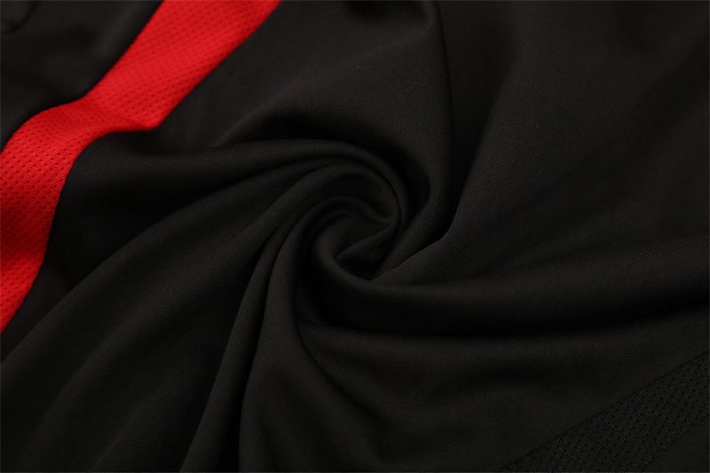 AC Milan 2007 2008 Black Retro Short Sleeve Training Jersey