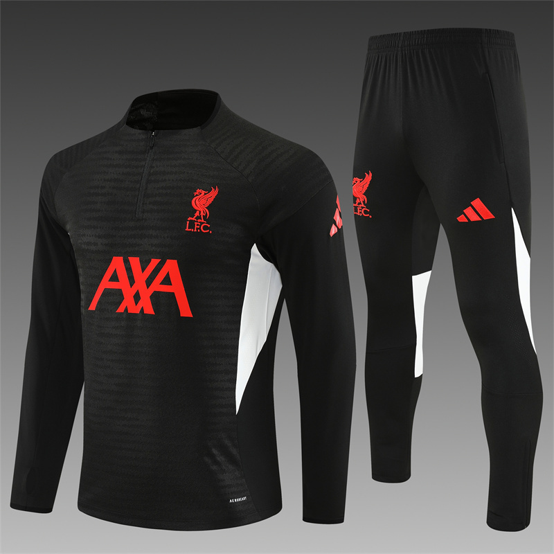 2025/2026 Liverpool Black Player Edition Football Jersey