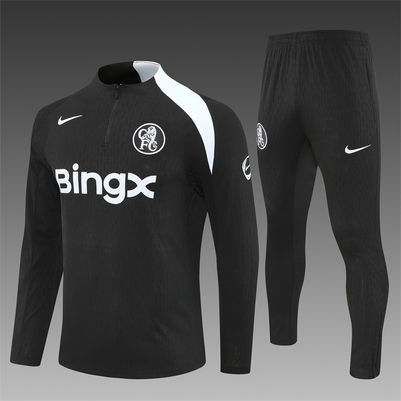 2025-26 Chelsea Black Player Edition T90 Football Jersey