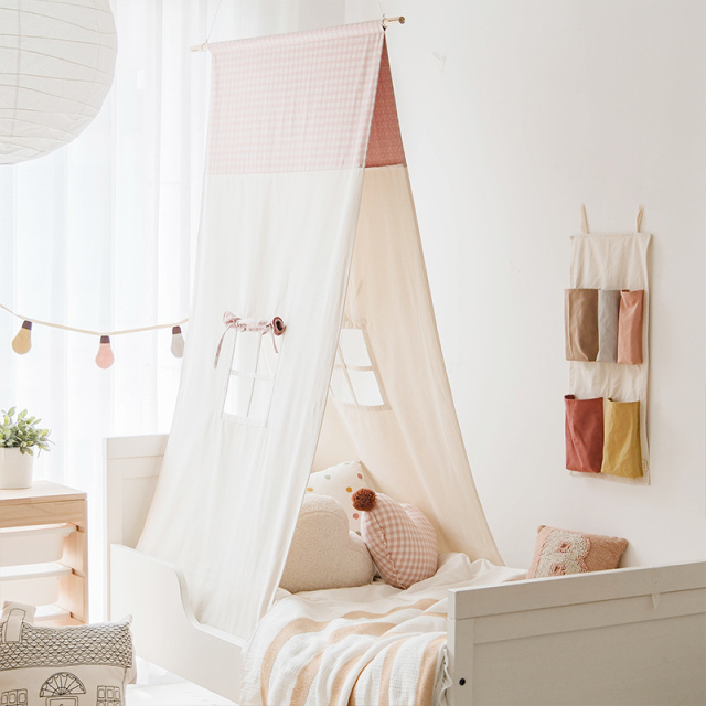 Fabric Hanging Bag for Children's Room Wall Storage Bedside Dormitory Clutter Organizer Home Use Hanging Storage Pocket Model: SNGD-16