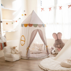 Children's Tent Indoor 100% Cotton Playhouse Toy House Home Separate Bed Solution for Boys and Girls Mongolian Yurt Playhouse MGD-351