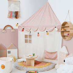 Kids Tent Indoor Corner Playhouse Reading Nook Compact Home Space-Saving Baby Toy House qizp-03