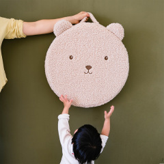 Japanese-Style Thickened Cushion Mat with Faux Cashmere Surface Tatami Floor Mat with Removable Cover Bay Window Bedroom Meditation Sponge Pad xxzd-01