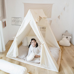 Kids Tent Indoor Extra-Large Raised Playhouse for Babies Sleeping Separation Solution for Boys and Girls Korean-Style Toy House skzp-18