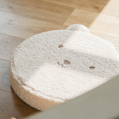 Japanese-Style Thickened Cushion Mat with Faux Cashmere Surface Tatami Floor Mat with Removable Cover Bay Window Bedroom Meditation Sponge Pad xxzd-01