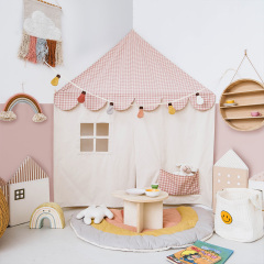 Kids Tent Indoor Corner Playhouse Reading Nook Compact Home Space-Saving Baby Toy House qizp-03