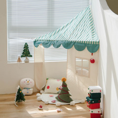 Christmas Tent Pure Cotton Striped Wall Hanging Playhouse Corner Nest Children's Secret Space Wall Corner Decor Toy House sdzp-61