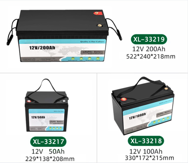 Rechargeable 12.8V 280Ah Lithium Iron Phosphate 4 Batteries Long Life Solar Battery Pack Lithium-ion Batteries Used in House and Electric Vehicles