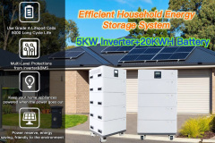 Stackable solar energy storage battery with inverter 20Kwh 10KWh 48V lithium-ion battery expandable module solar system