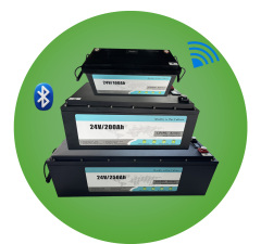 24V 200AH LiFePO4 Industrial Traction Battery Suitable for Home Appliances, Boats, GolfCarts, Solar Energy StorageSystems, Electric Forklifts,SUBMARINES, Drone